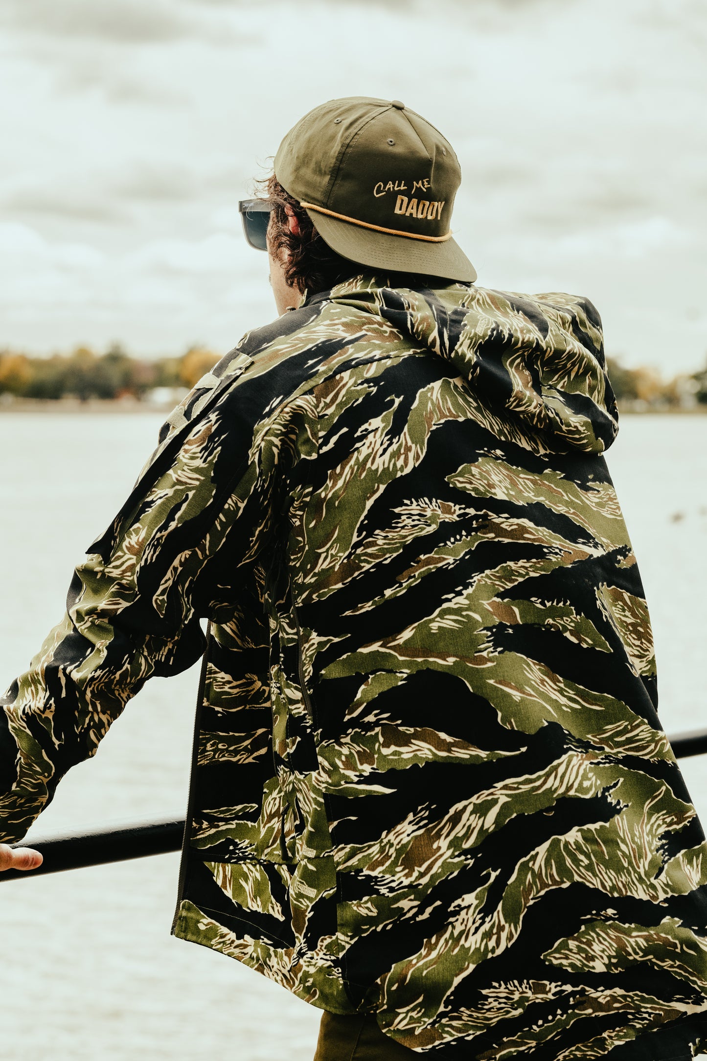 GREEN/GOLD "CALL ME DADDY" Rope Hat